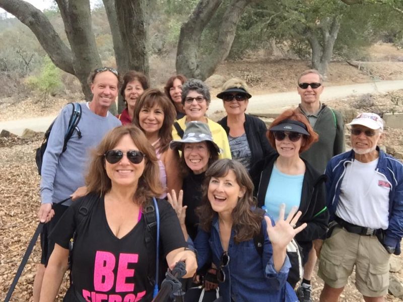 My dear friend Connie is the ultimate organizer - who gets a group of us hiking (most) every Saturday morning (except today, when I overslept)!